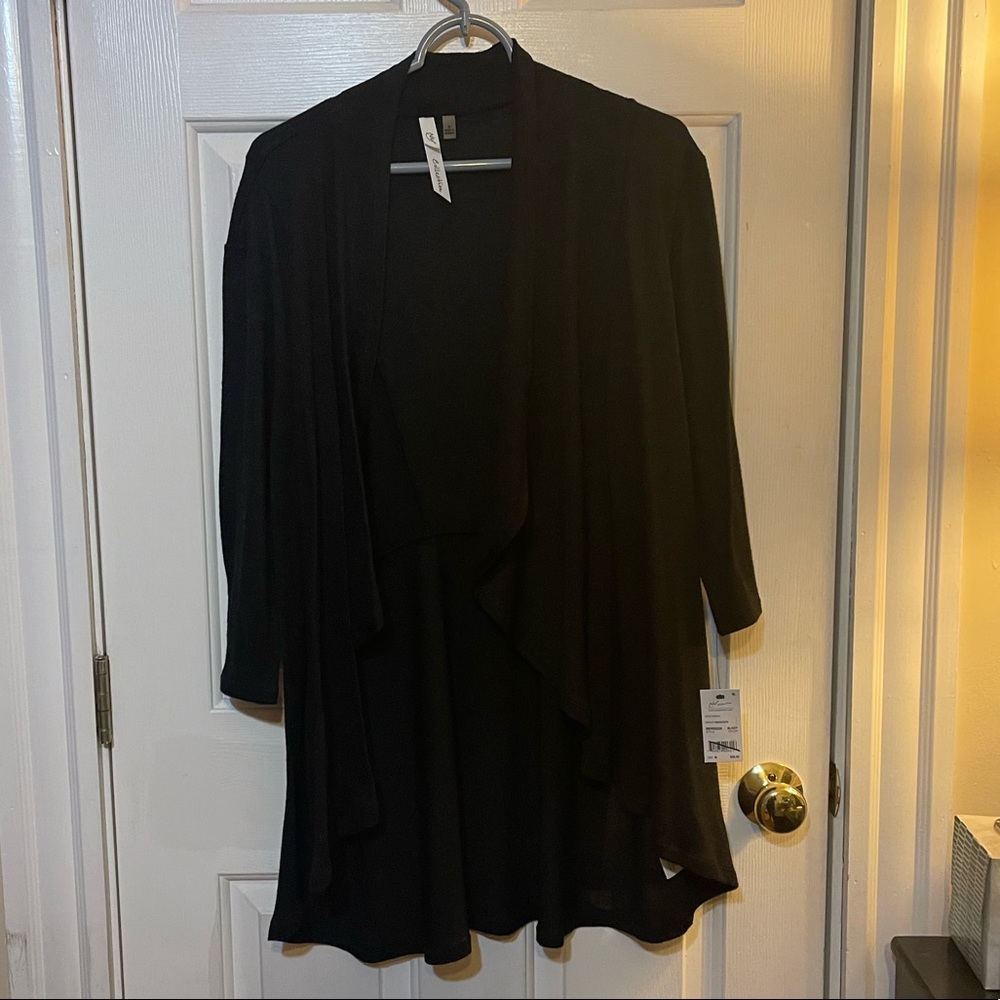 NY Collection High Low Sweater